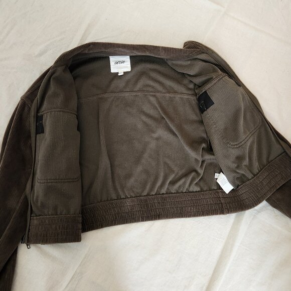 Aerie Groove-On Velour Full Zip Sweatshirt - Picture 6 of 16